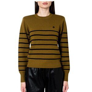 New The Garment Merino Wool Striped Sweater Sz US 2